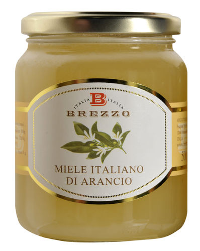 Brezzo - Miele Italiano di Arancio - Orangenhonig Glas netto 500g